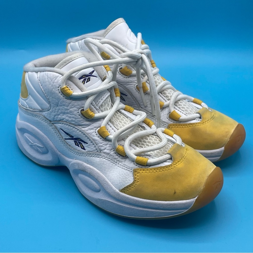 Reebok Question Mid "Yellow Toe"